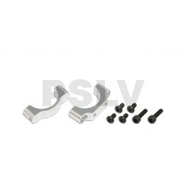 217051 CNC Tail Support Clamp (silver anodized)  